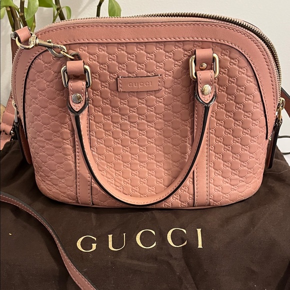 Gucci Handbags - Microguccisima small dome in soft pink